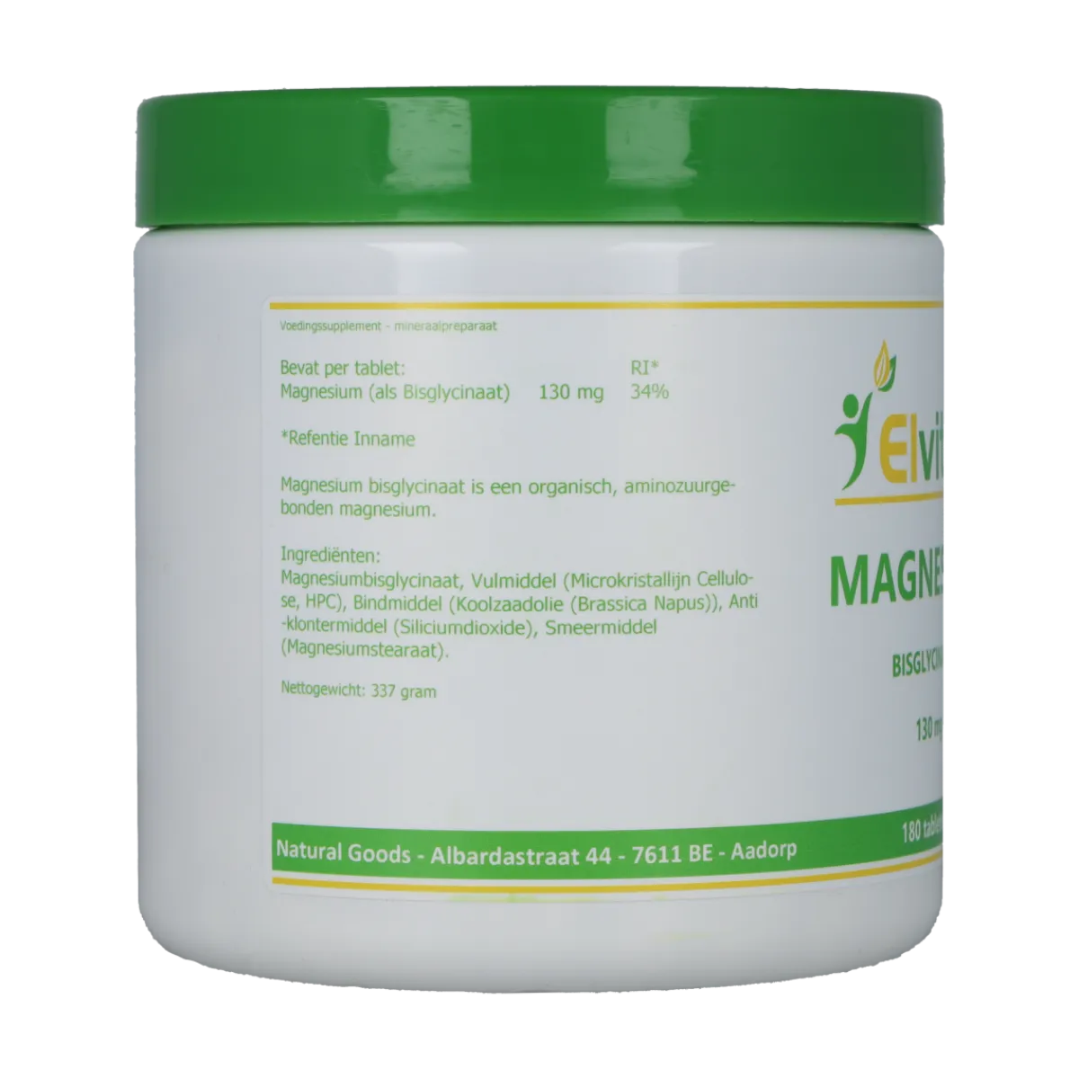Sale Elvitum Magnesium (bisglycinaat) 130mg