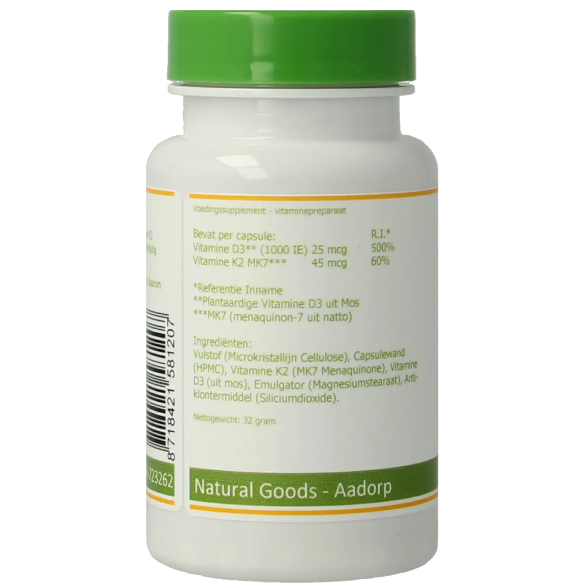 Elvitum Vitamine K2 & D3