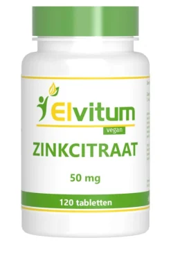Elvitum Zink citraat 50mg