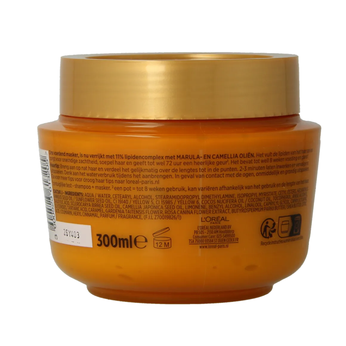 Elvive Haarmasker extraordinary oil
