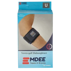 Emdee Tennis/golf arm supportband blauw