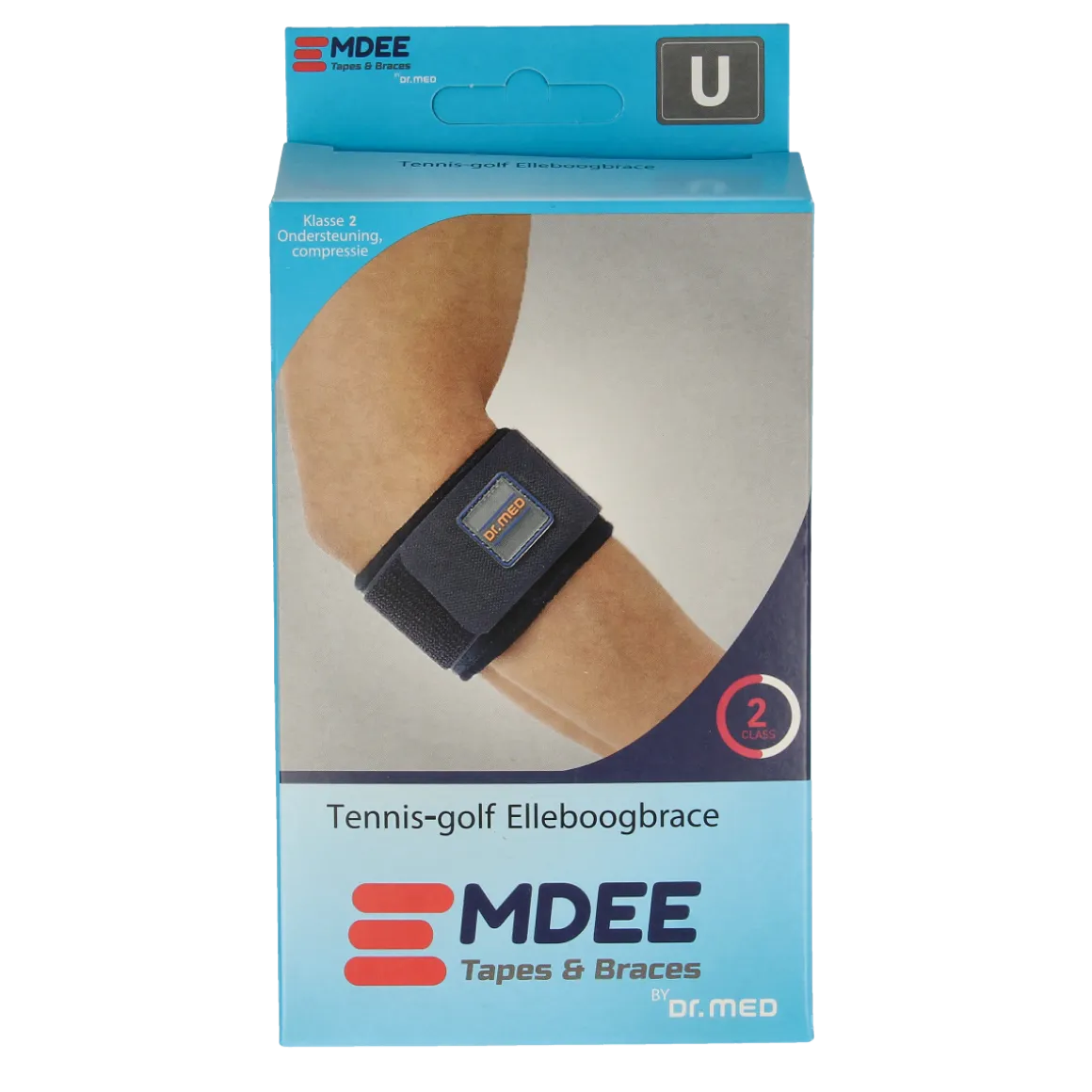 Emdee Tennis/golf arm supportband blauw