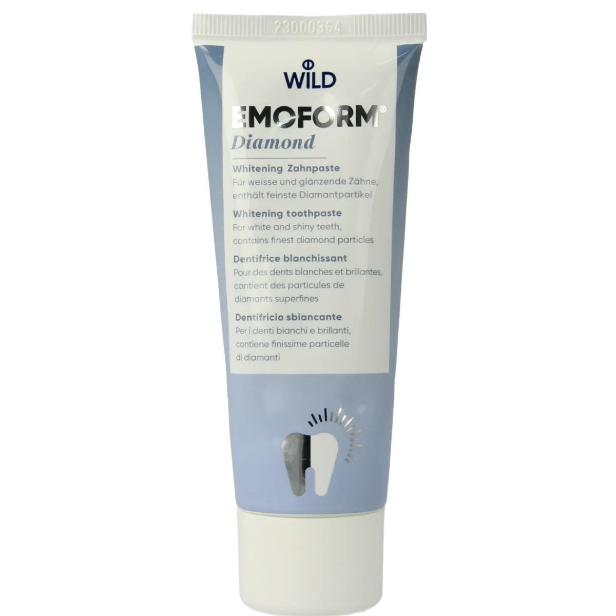 Outlet Emoform Tandpasta diamond whitening met fluoride