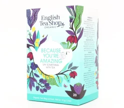 English Tea Shop Because you're amazing bio
