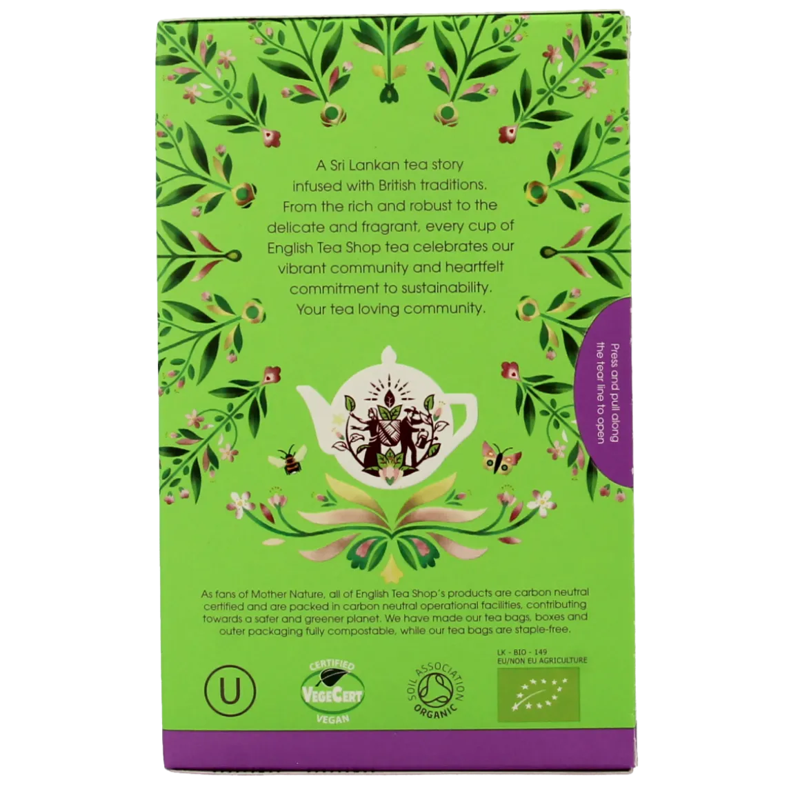 English Tea Shop Jasmin green tea bio