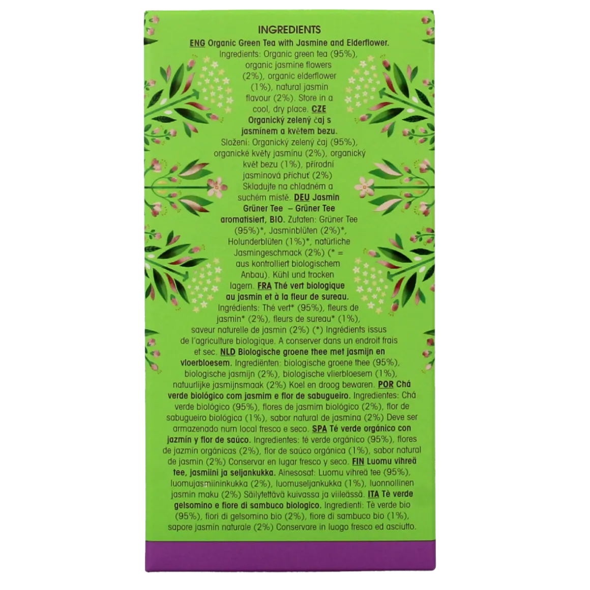 English Tea Shop Jasmin green tea bio