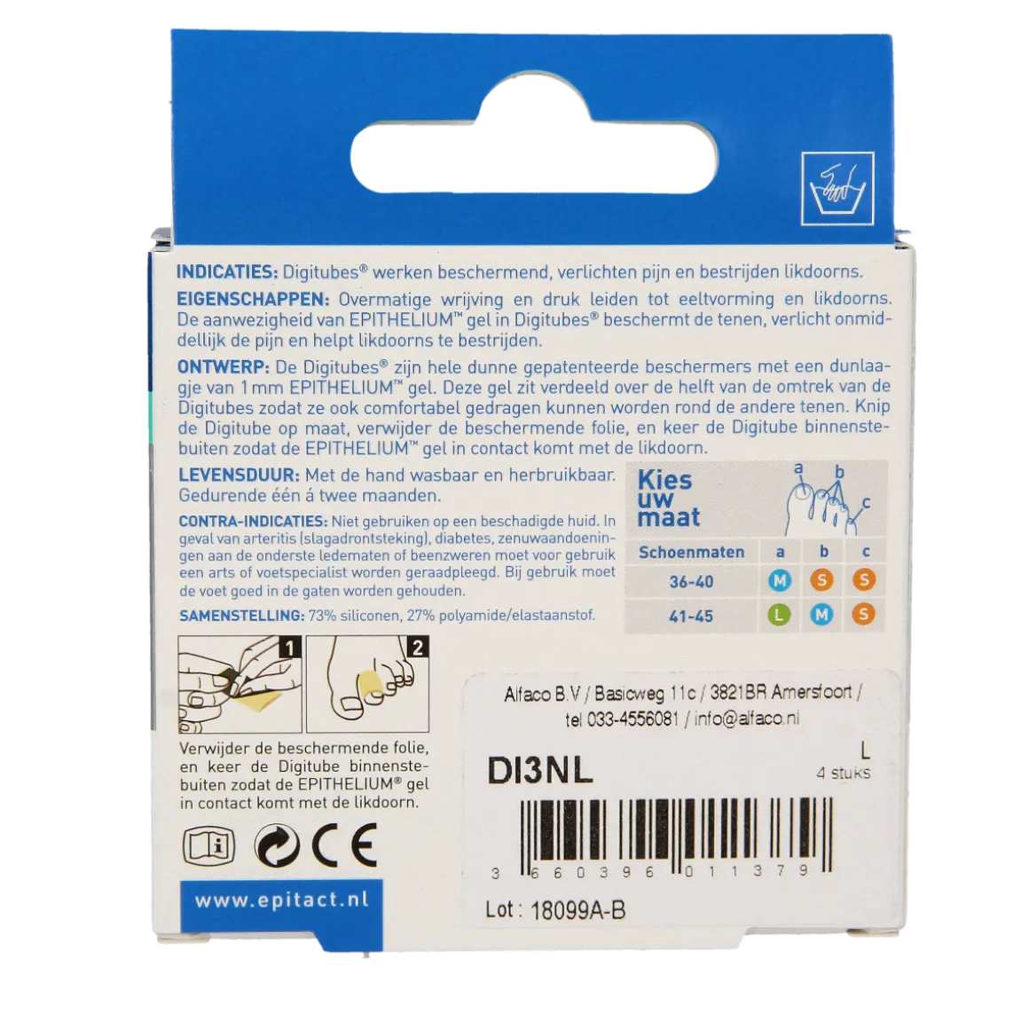 Epitact Digitube L 5cm