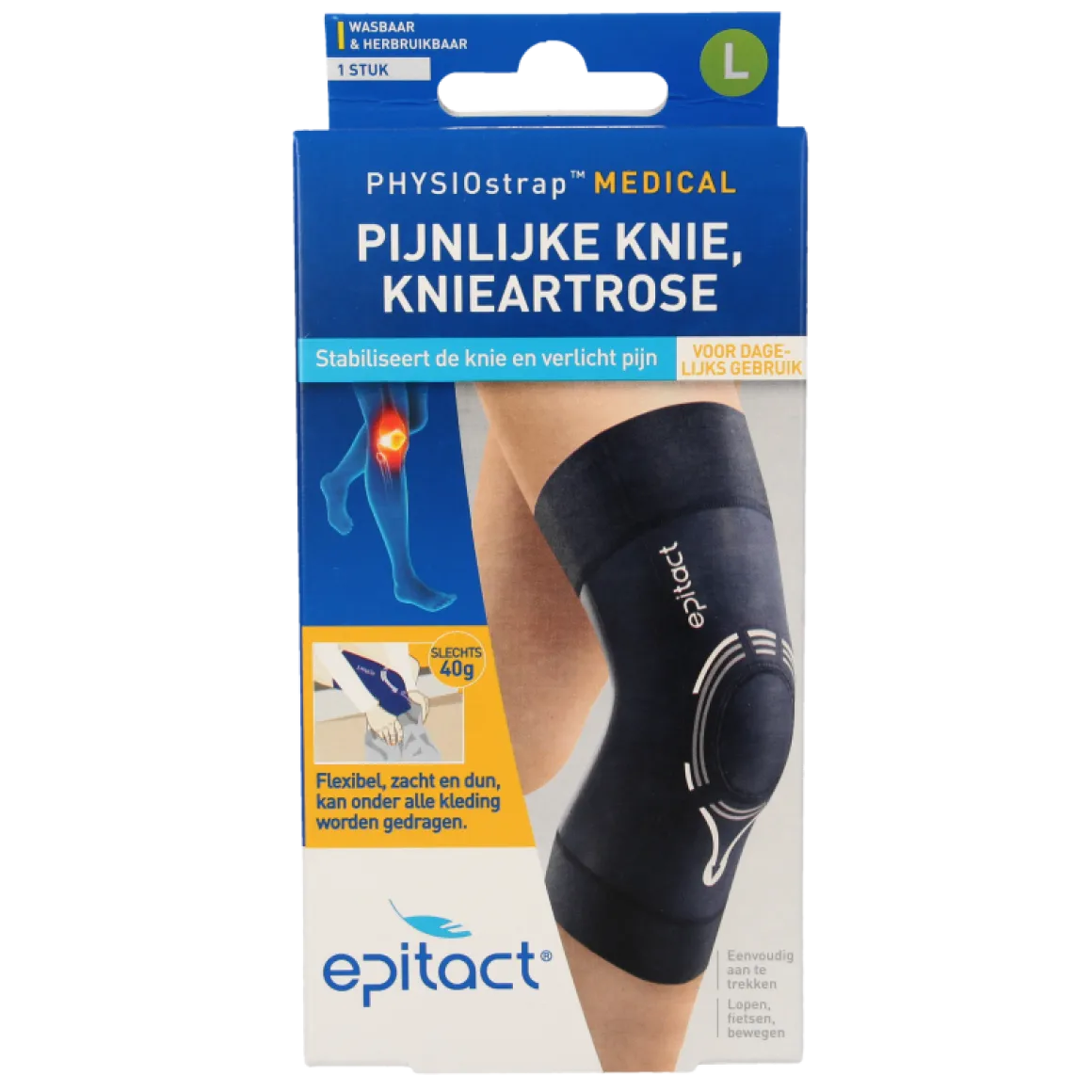 Epitact Knie medical maat L 41-44cm