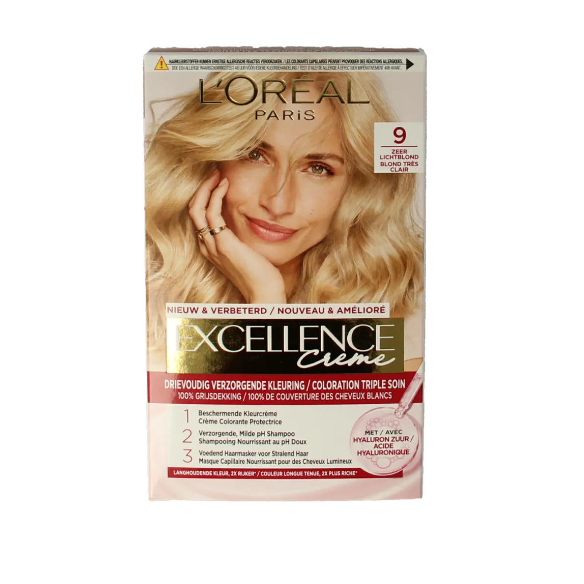 Excellence Excellence 9 zeer lichtblond