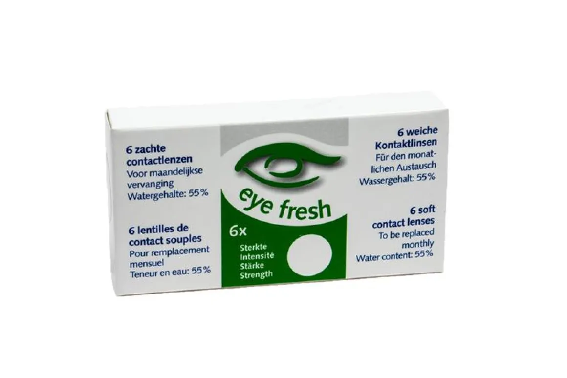 Eyefresh Maandlenzen -1.25