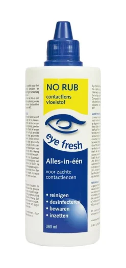 Best Eyefresh No rub alles-in-1 vloeistof voor zachte lenzen