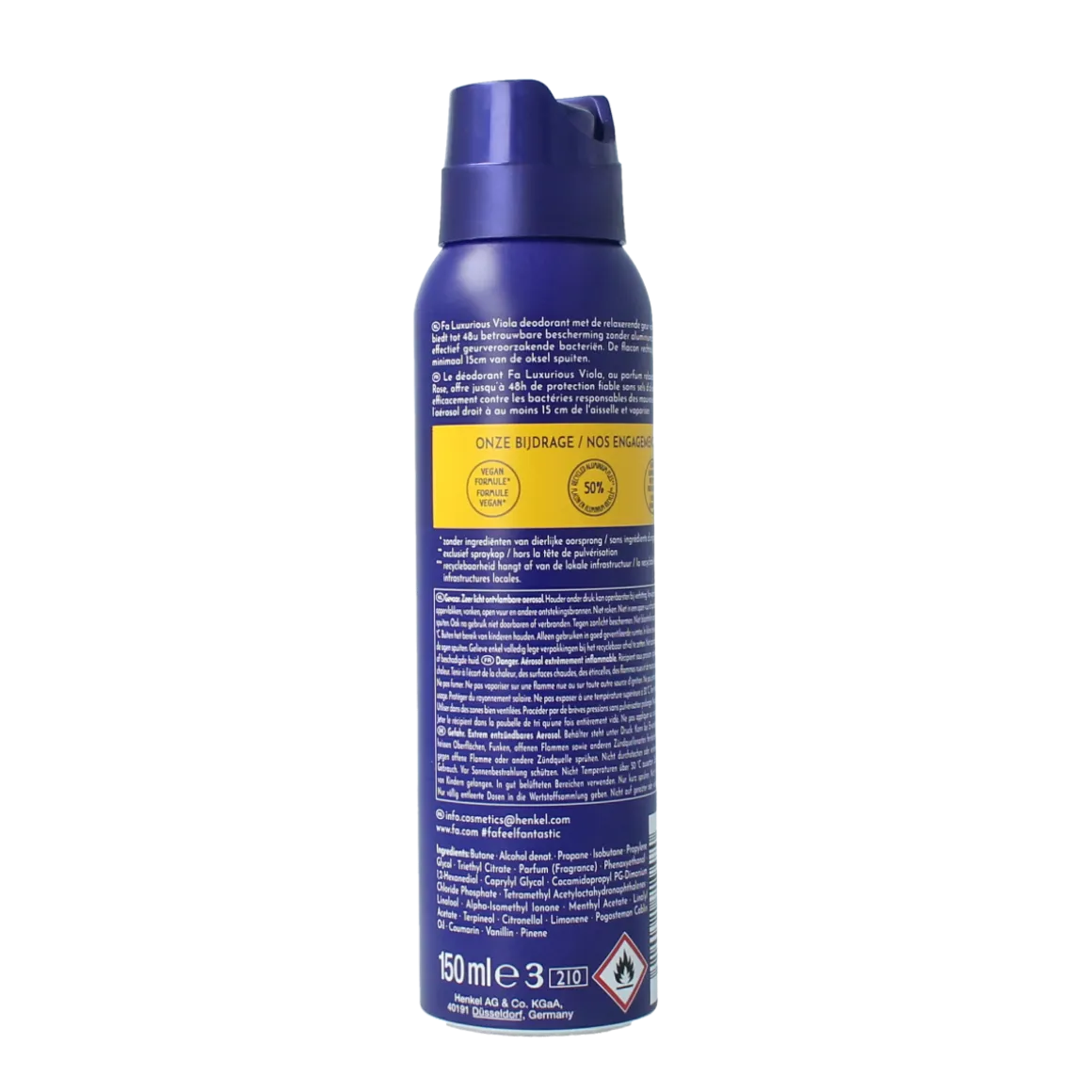 FA Deodorant spray luxurious moments