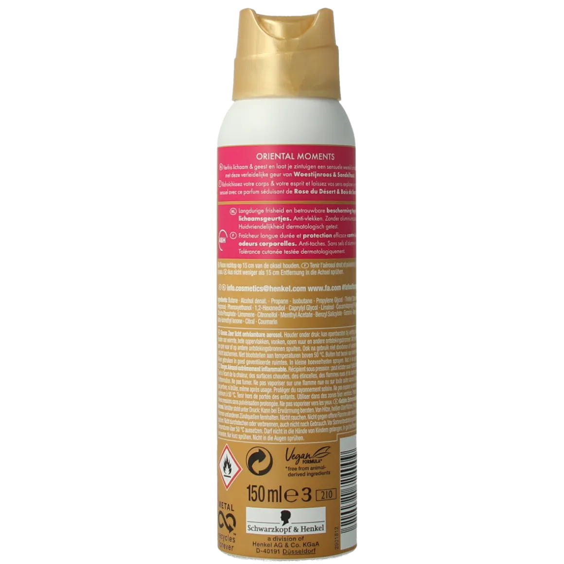 FA Deodorant spray oriental moments