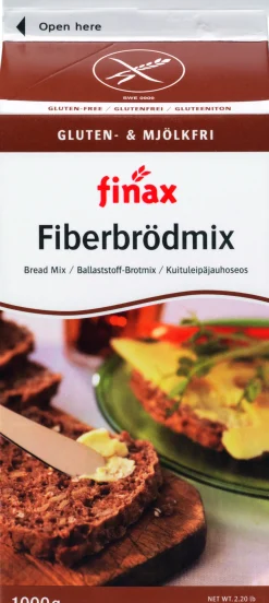 Outlet Finax Broodmix bruin vezelrijk glutenvrij