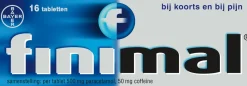 Finimal Paracetamol met coffeine 500/50mg