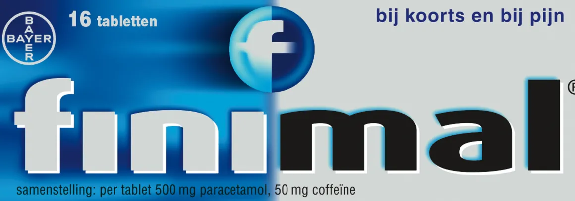 Finimal Paracetamol met coffeine 500/50mg