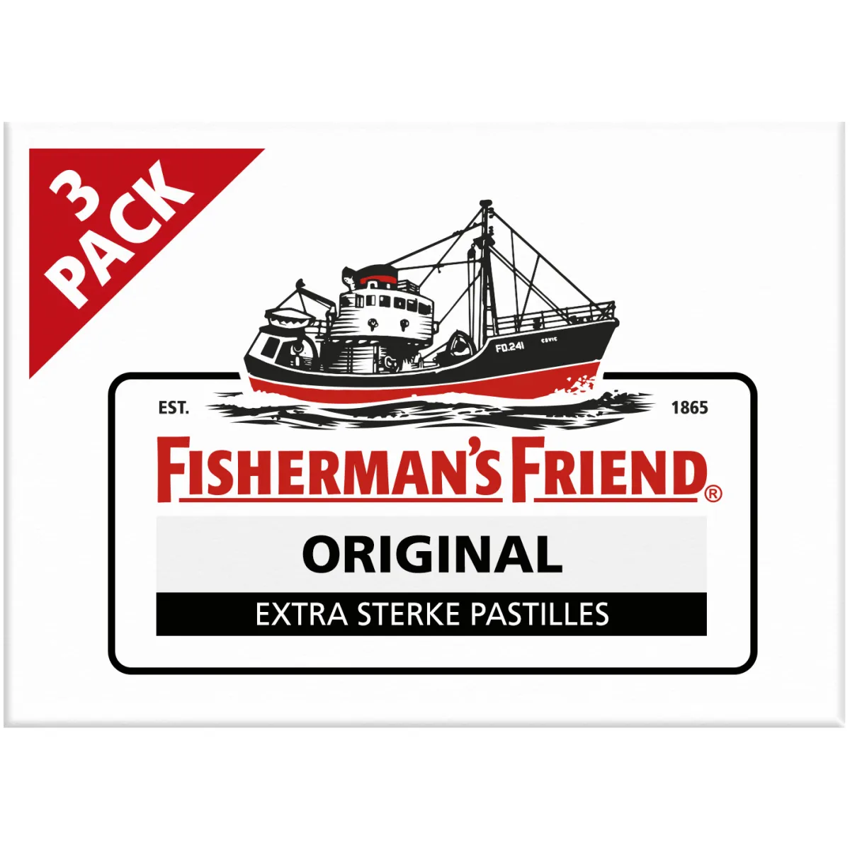Best Fisherman's Friend Original 3-pack