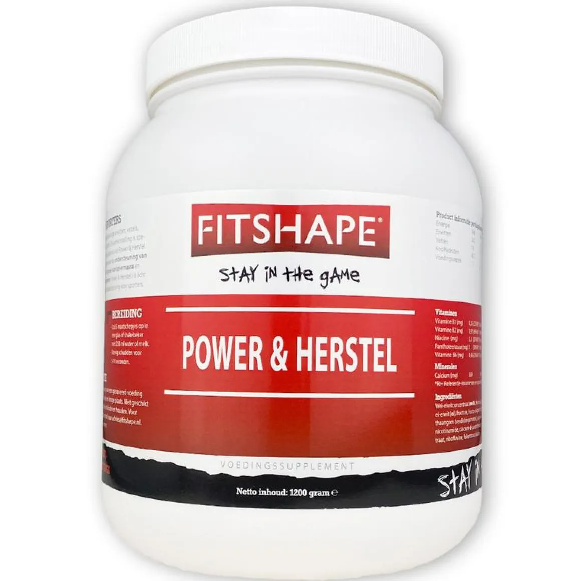 Fitshape Power & herstel I vanille