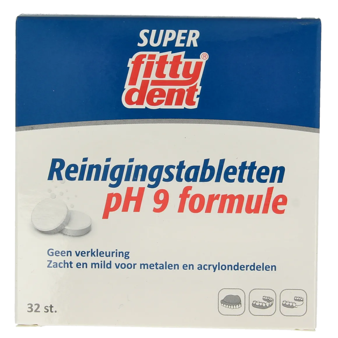 Fittydent Gebitsreinigingstabletten