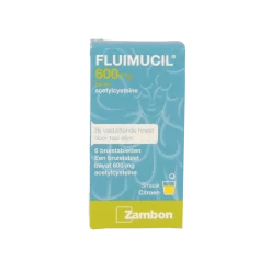 Best Fluimucil Bruistablet 600mg