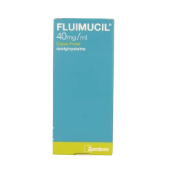 Fluimucil Drank 40mg/ml forte aardbei