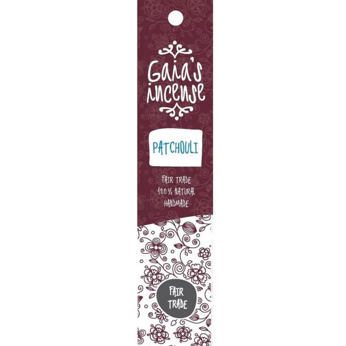 Gaia's Incense Wierook patchouli valley