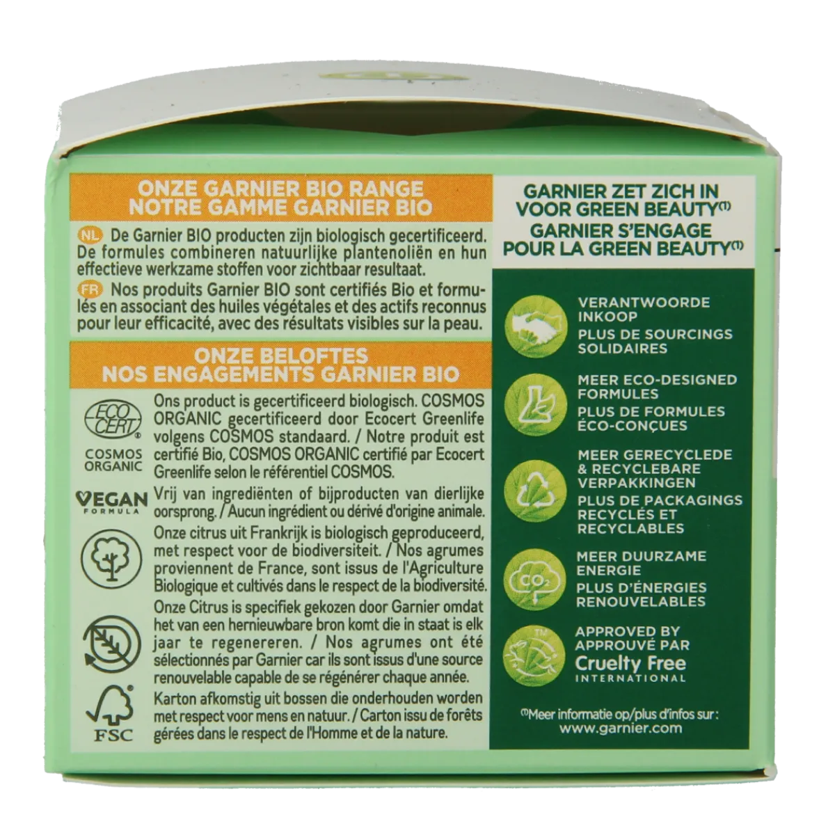 Clearance Garnier Dagcreme bio vitamine C