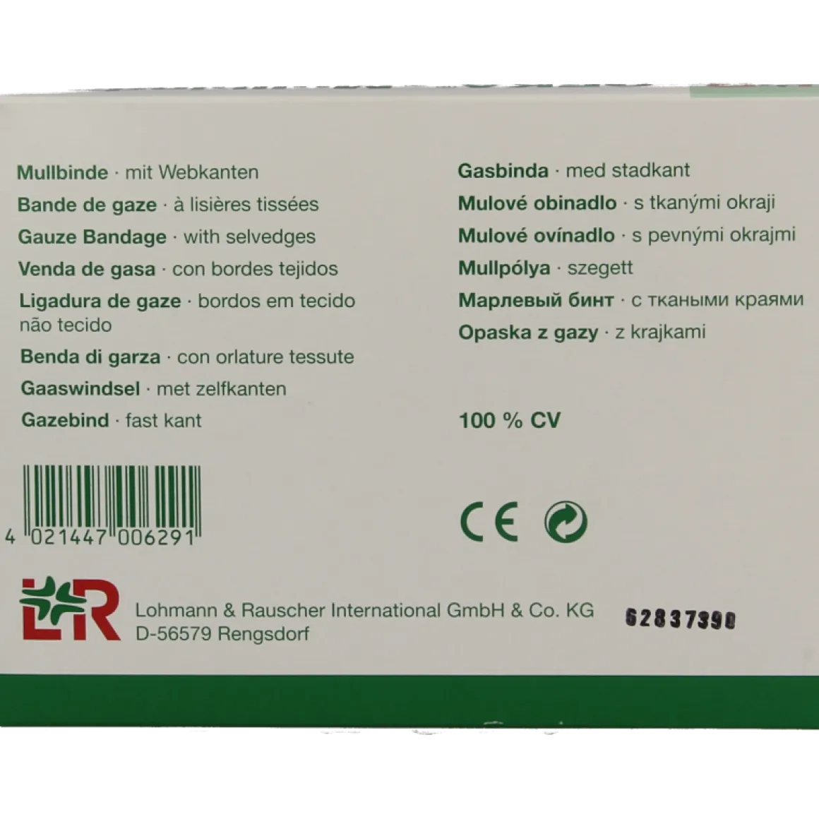 Geka Hydrofiel windsel 4m x 4cm