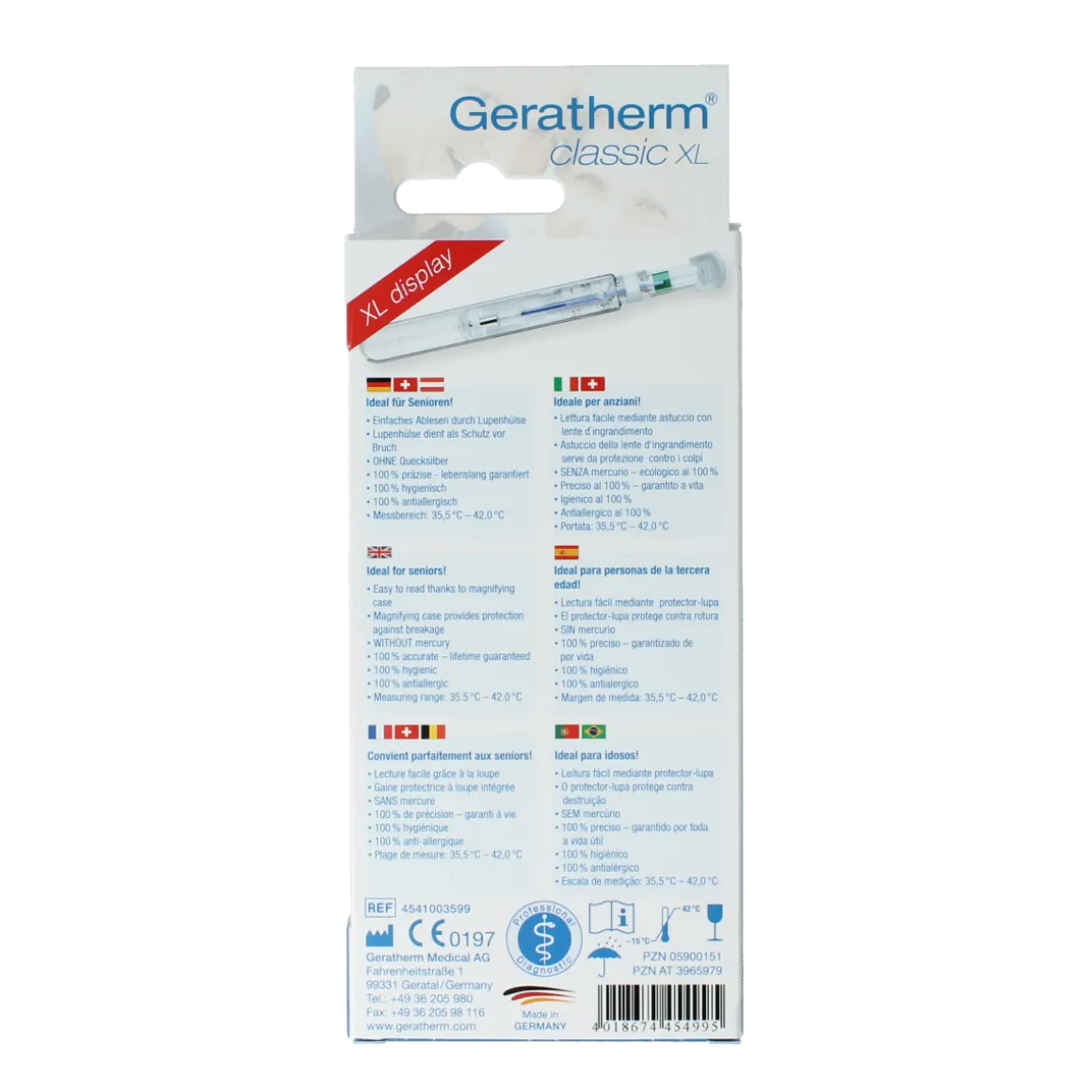 Geratherm Thermometer classic XL