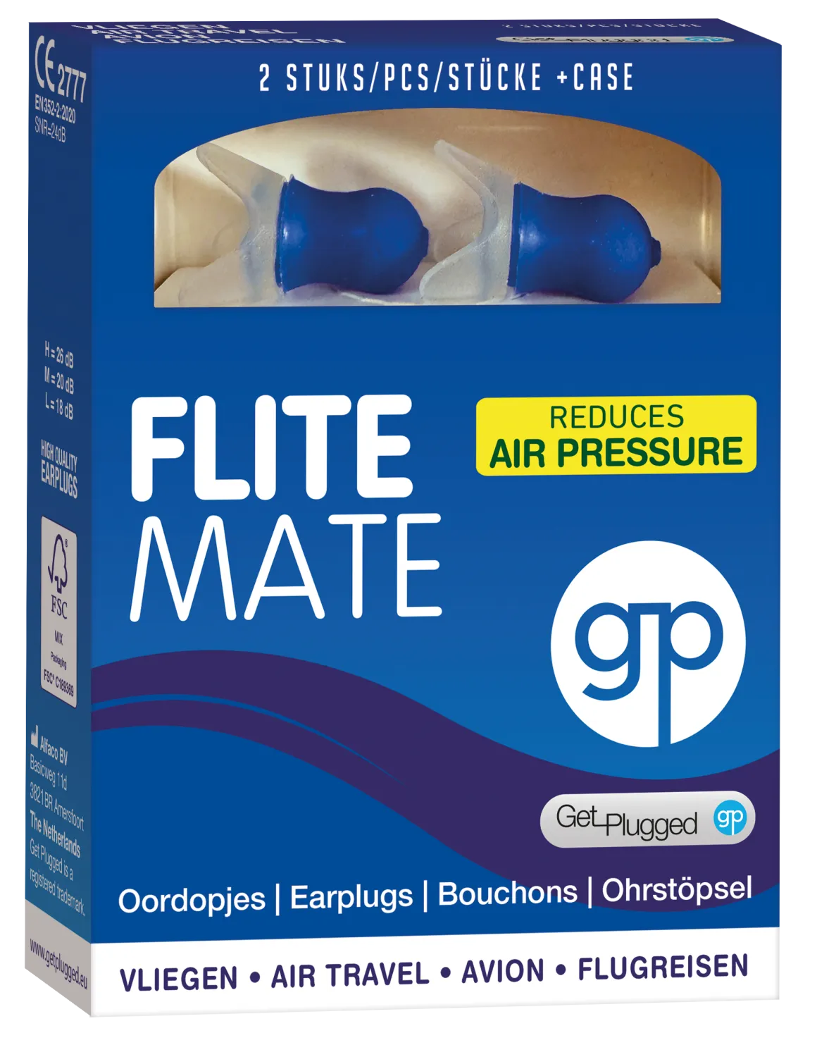Get Plugged Flite mate adult oordopjes