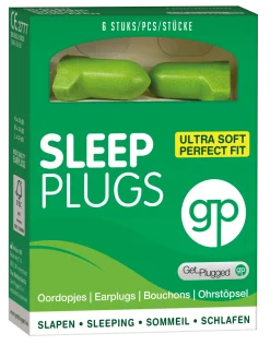 Get Plugged Sleep plugs oordopjes