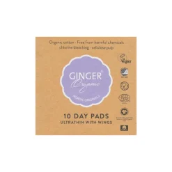 Ginger Organic Maandverband dag met vleugel