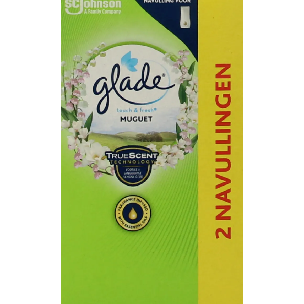 Glade Touch & fresh duo muguet navullingen