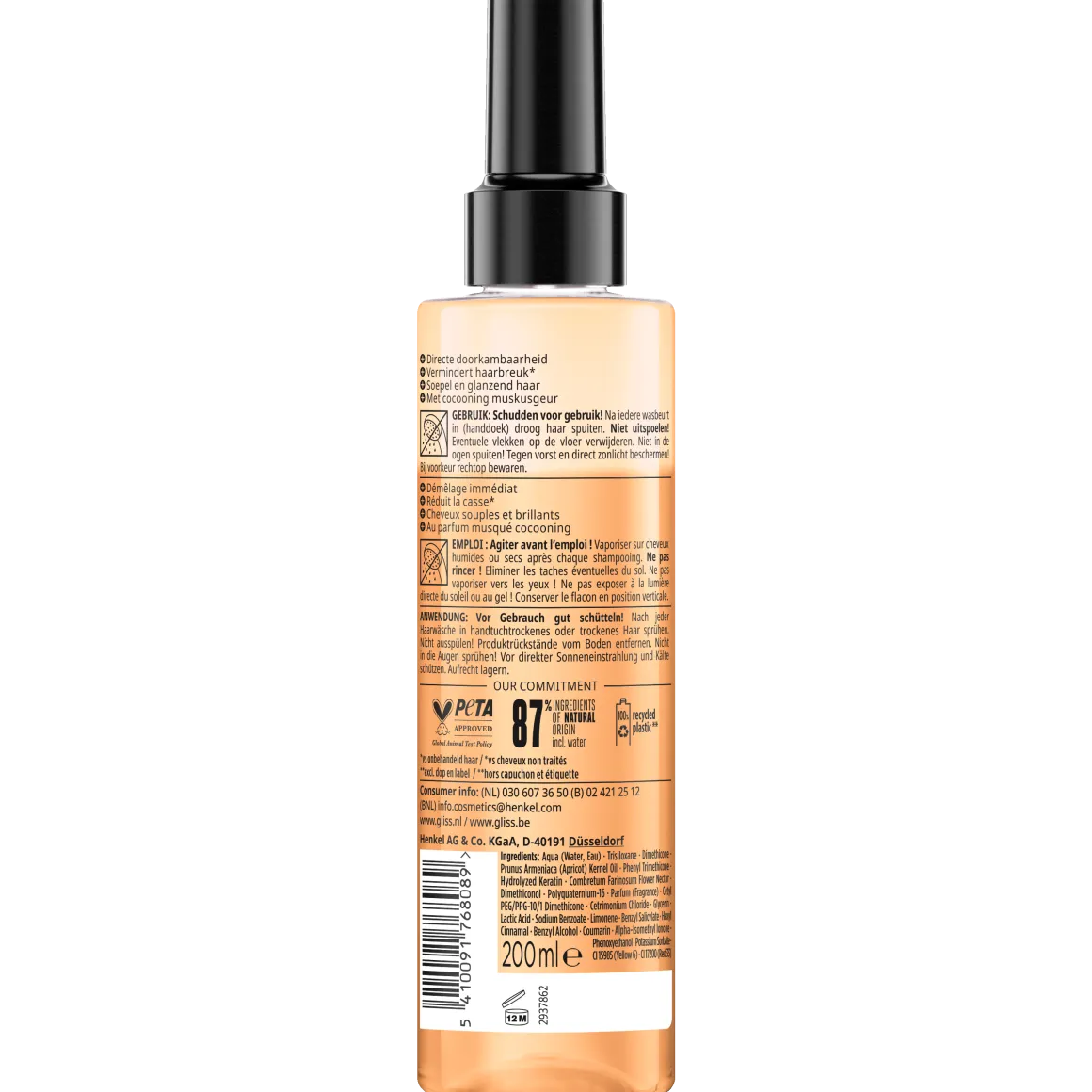 Gliss Kur Anti-klit spray total repair