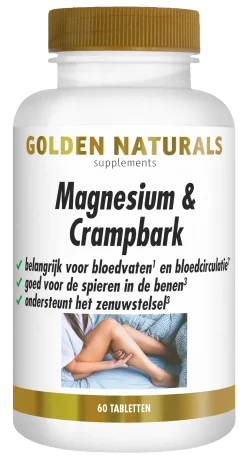 Golden Naturals Magnesium & crampbark