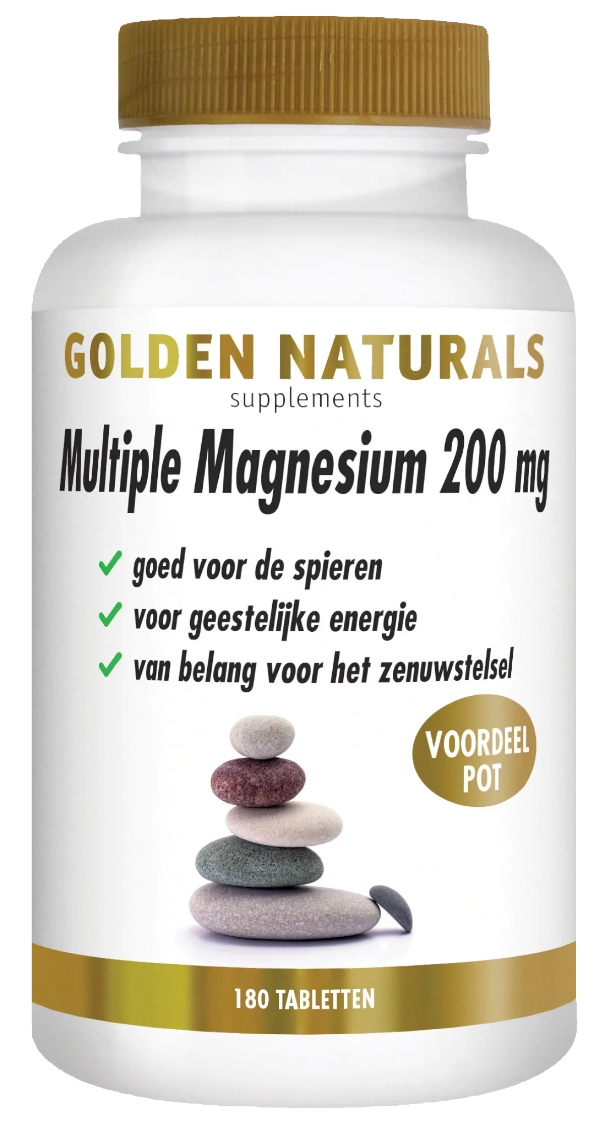 Clearance Golden Naturals Multiple magnesium 200mg