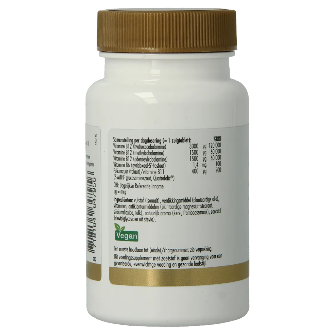 Golden Naturals Vitamine B12 6000mcg vega