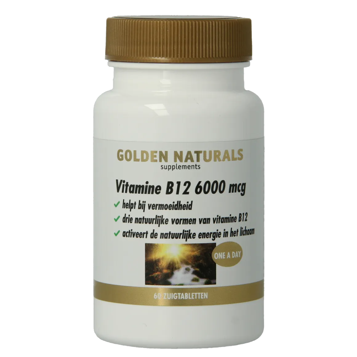 Golden Naturals Vitamine B12 6000mcg vega