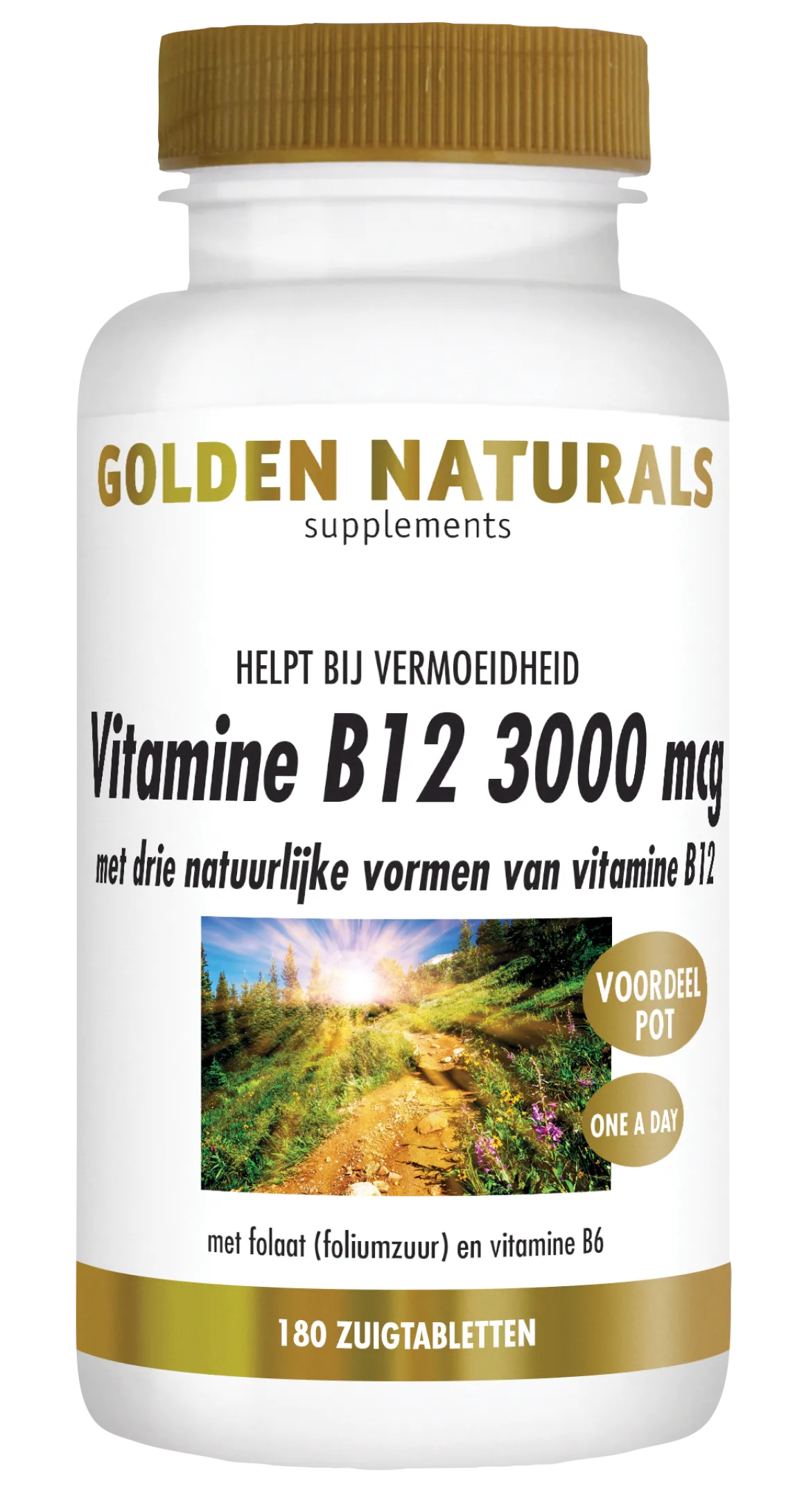 Hot Golden Naturals Vitamine B12 3000mcg