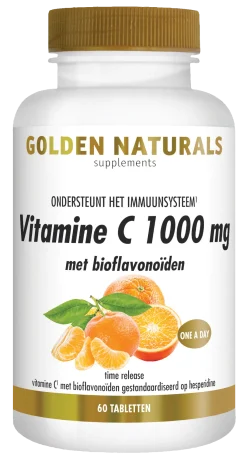 Clearance Golden Naturals Vitamine C 1000 bioflavonoiden