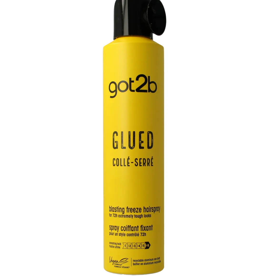 Got2b Glued blasting freeze hairspray