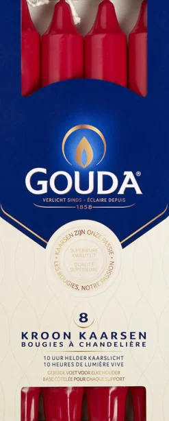 Best Gouda Kroonkaars robijnrood 240/24