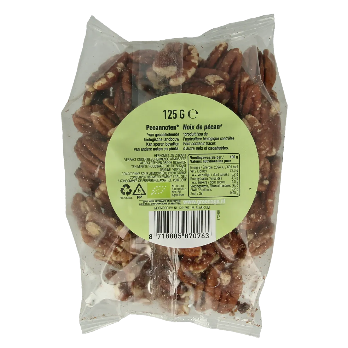 Best Greenage Pecannoten raw bio