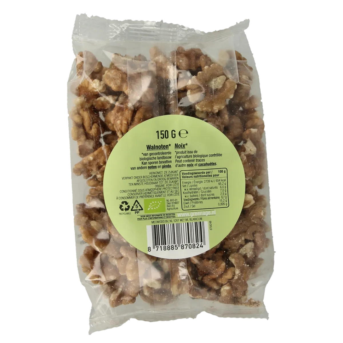 New Greenage Walnoten raw bio
