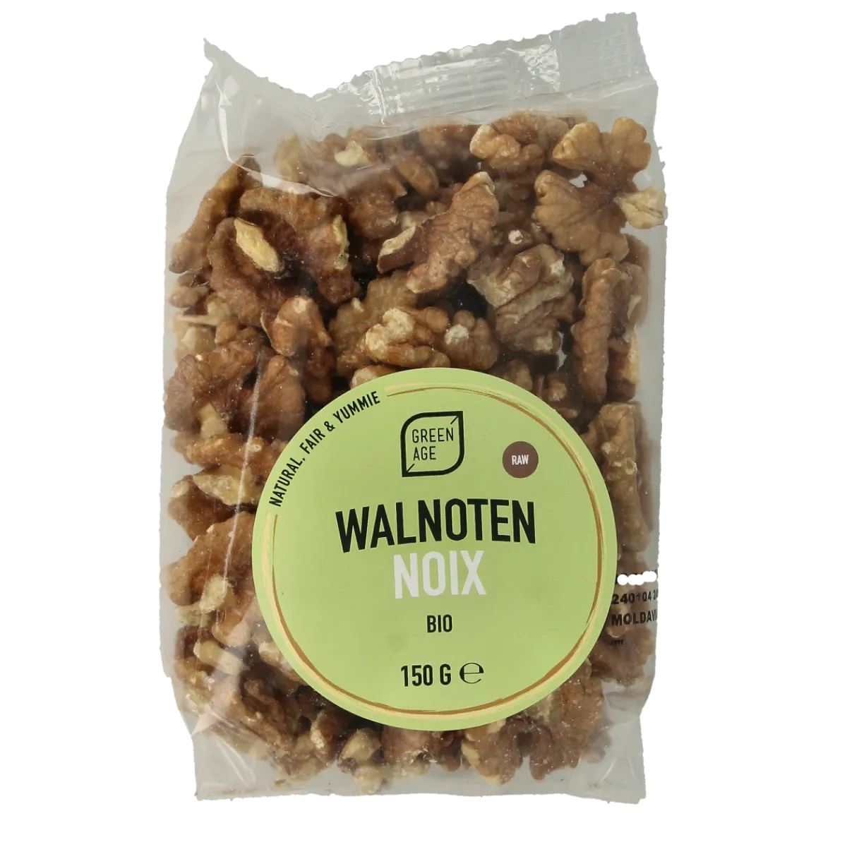 New Greenage Walnoten raw bio