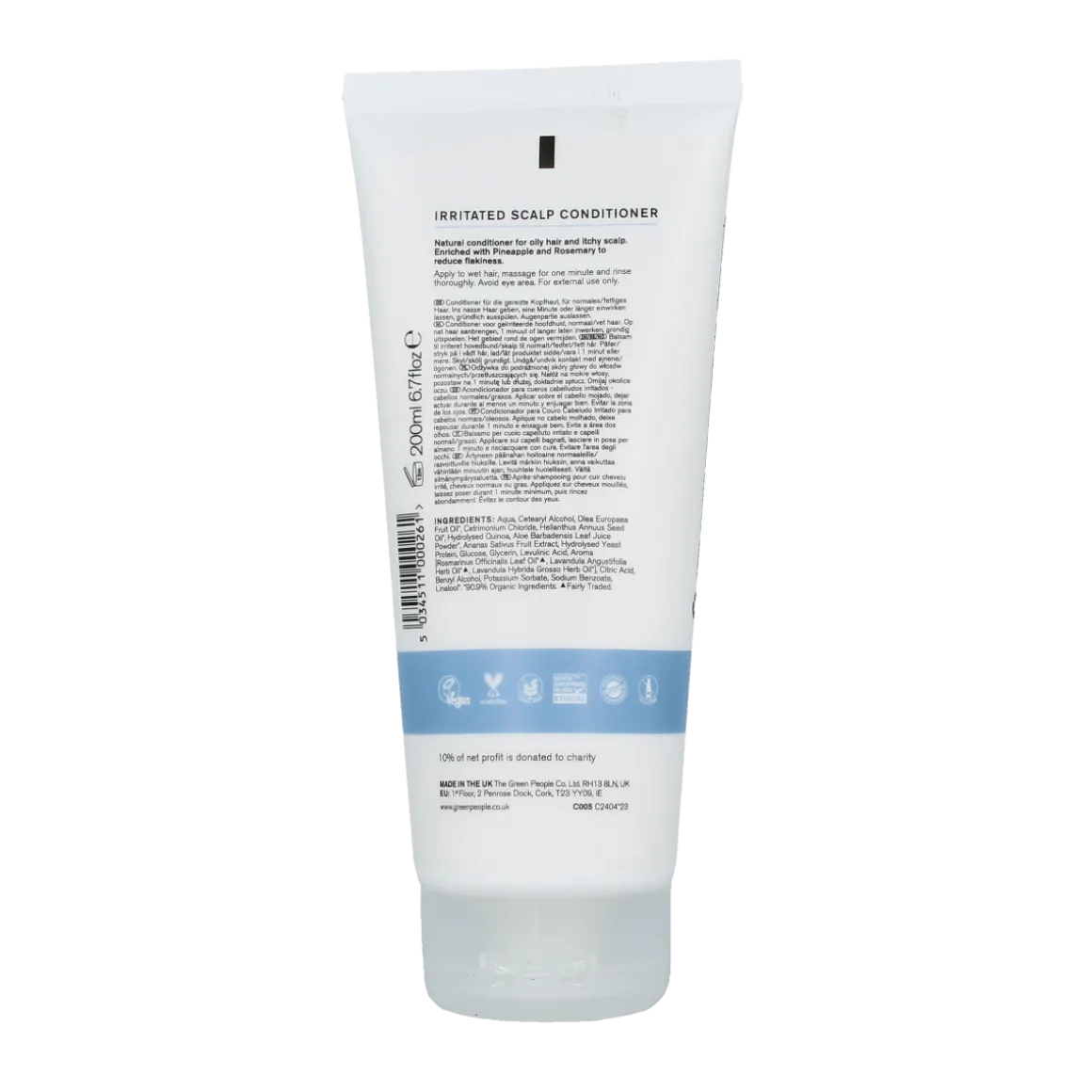 Green People Conditioner irritated scalp