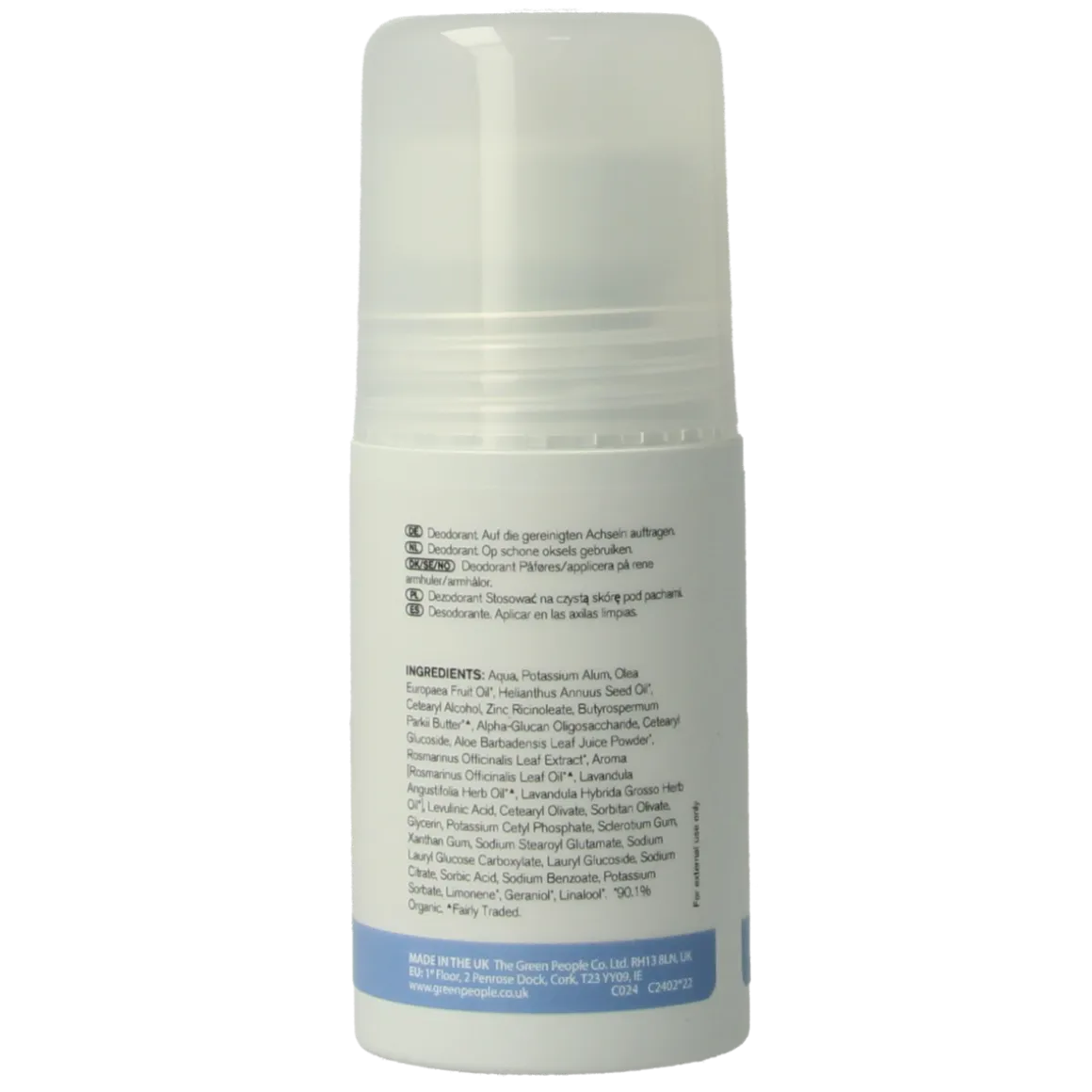 Green People Deodorant natural rosemary