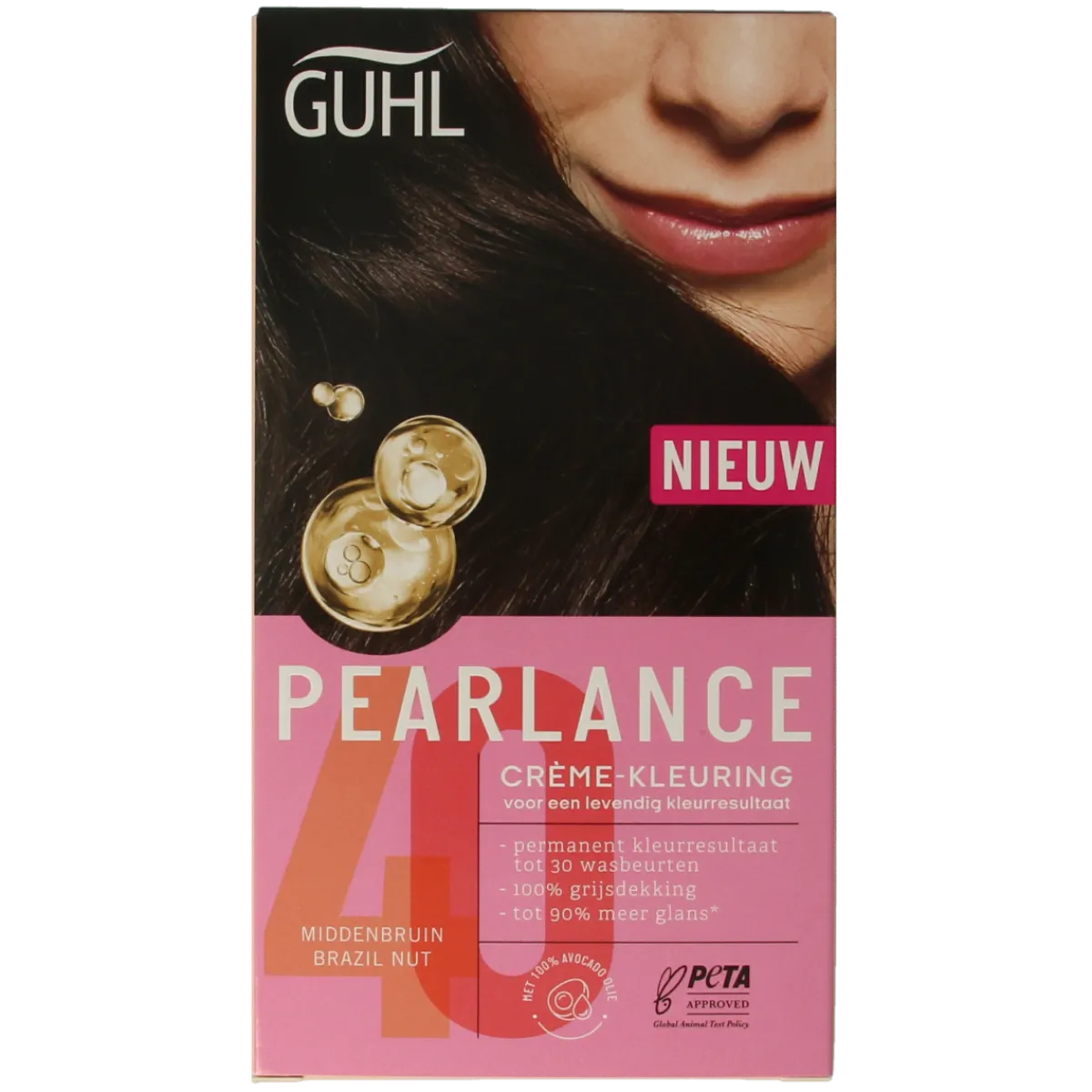 Sale Guhl Intensieve cremekleur 40 middenbruin