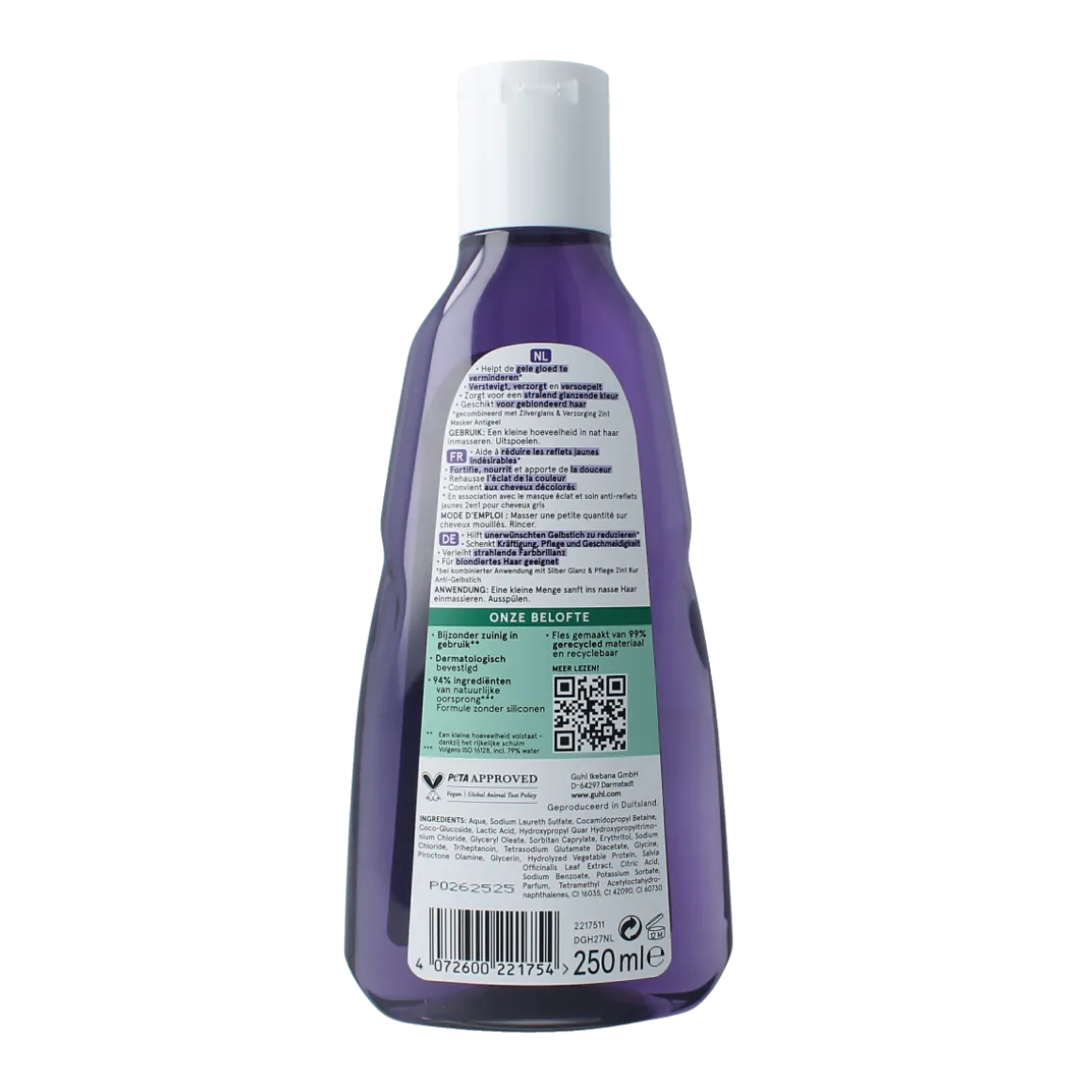 Guhl Zilverglans & verzorging shampoo