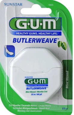 Best GUM Butlerweave waxed mint 55 meter